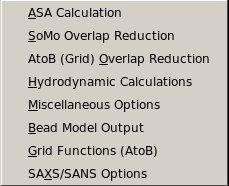 Modify SOMO Options